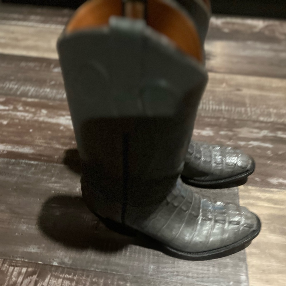 Men's grey cowtown great condition beautiful boots!! - Picture 4 of 10